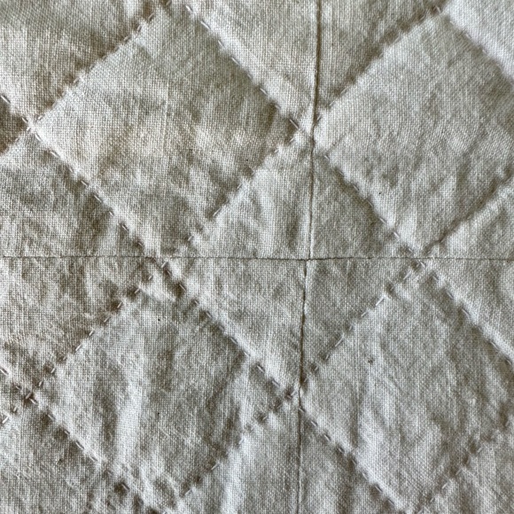 Hand Quilted Lamb Baby Quilt - Picture 4 of 5